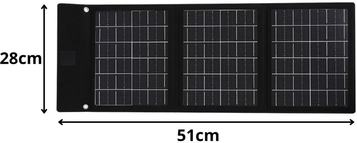 Draagbaar Zonnepaneel 20W – Opvouwbaar Solar Paneel met USB-A & USB-C – Camping, Outdoor & Powerbank Oplader –zonnepaneel – zonnepaneel opvouwbaar – zonnepaneel draagbaar – usb zonnepaneel – camping zonnepaneel – outdoor oplader zonne energie – 84862 – foto 5