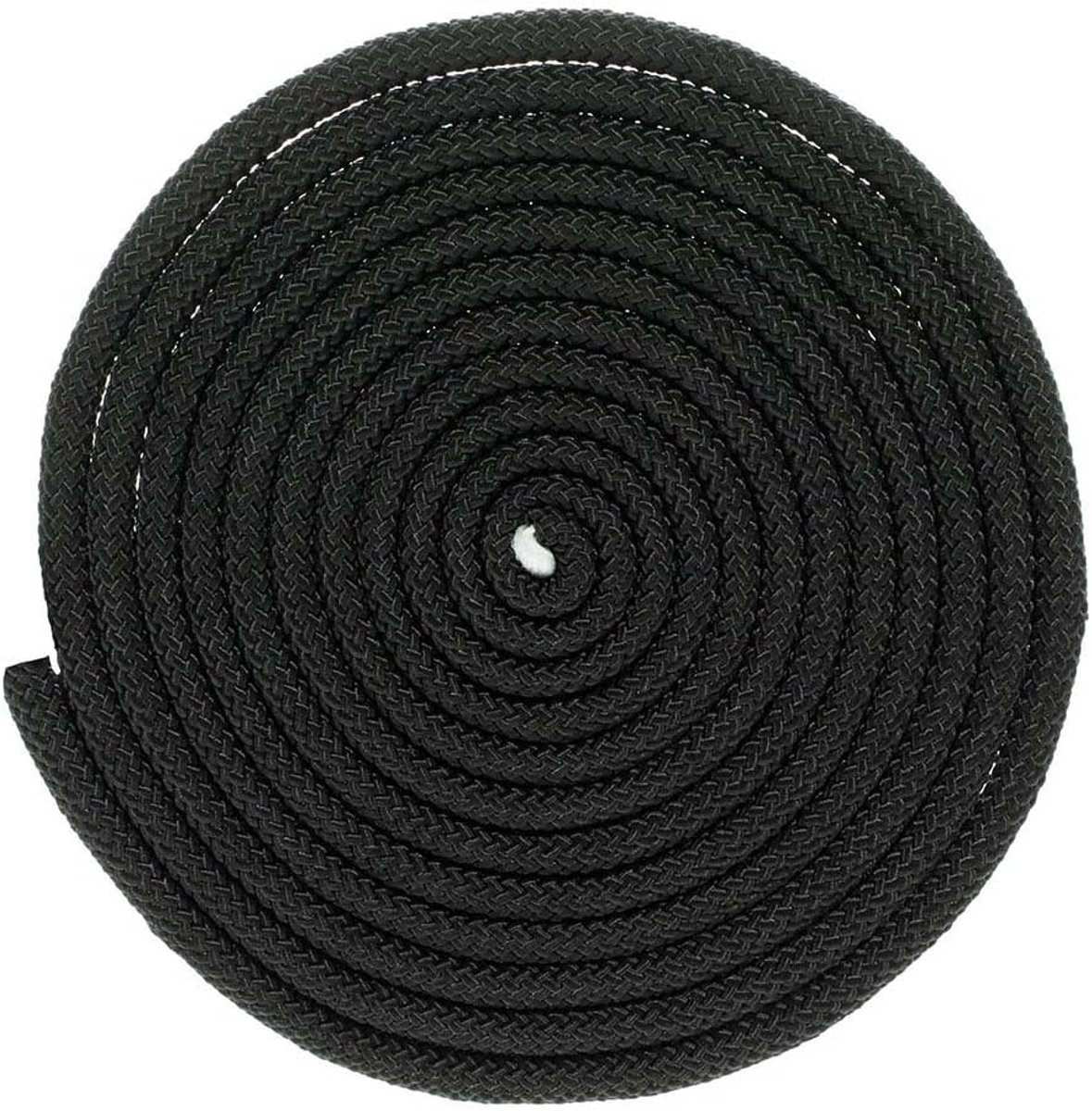 Nylon Touw - Utility Koord - Algemeen Gebruik - Polypropyleen Schede - 25 voet x 1/4 inch - Zwart