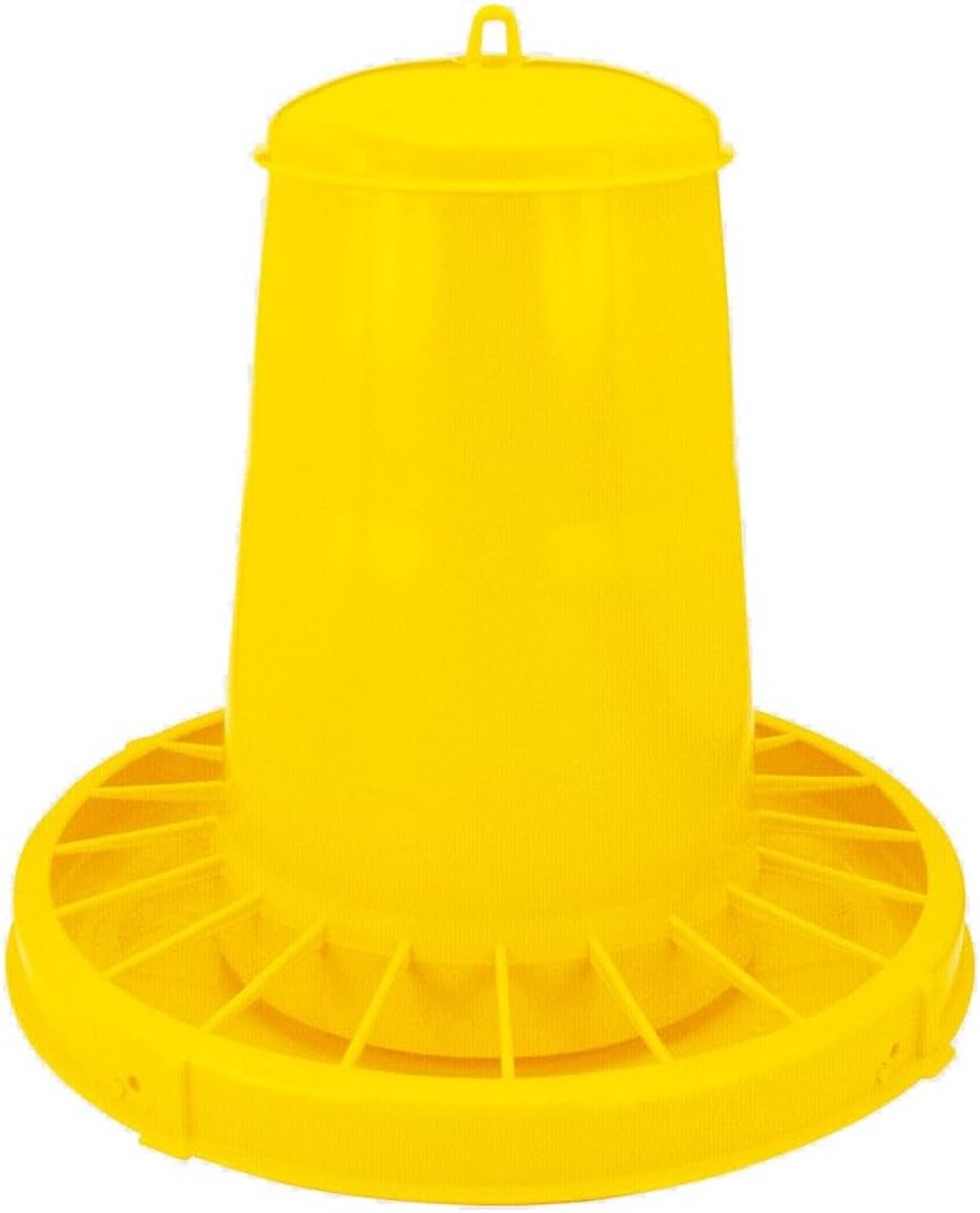 Voerbak Kip - Veevoer Dispenser - Voedsel Verstrekken - Grote Capaciteit - 40x40x45 cm