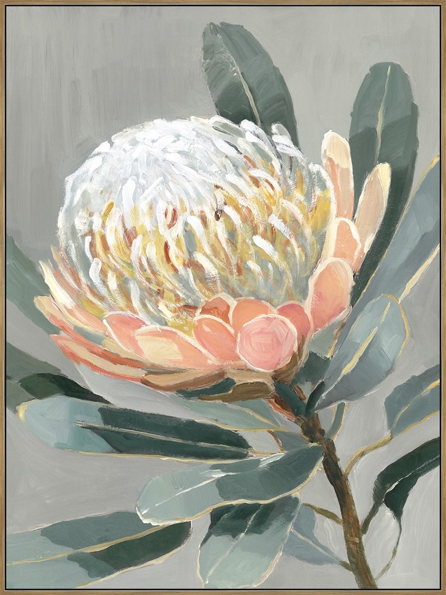 Schilderij 60x80cm bloem