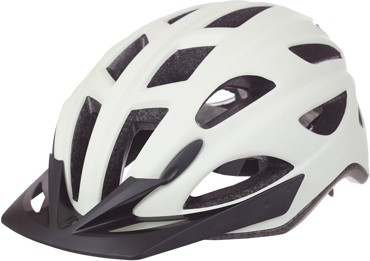 Polisport City GO fietshelm - Maat L (54-59cm) - mat crème