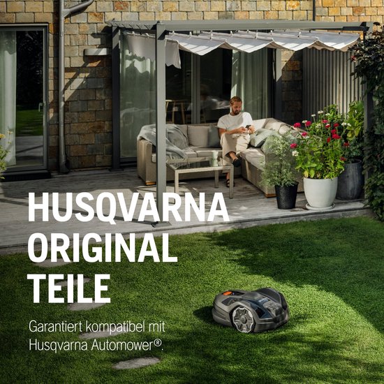 Husqvarna - robotmaaier mesjes - Carbon Steel - 9 stuks van Husqvarna — afbeelding 5