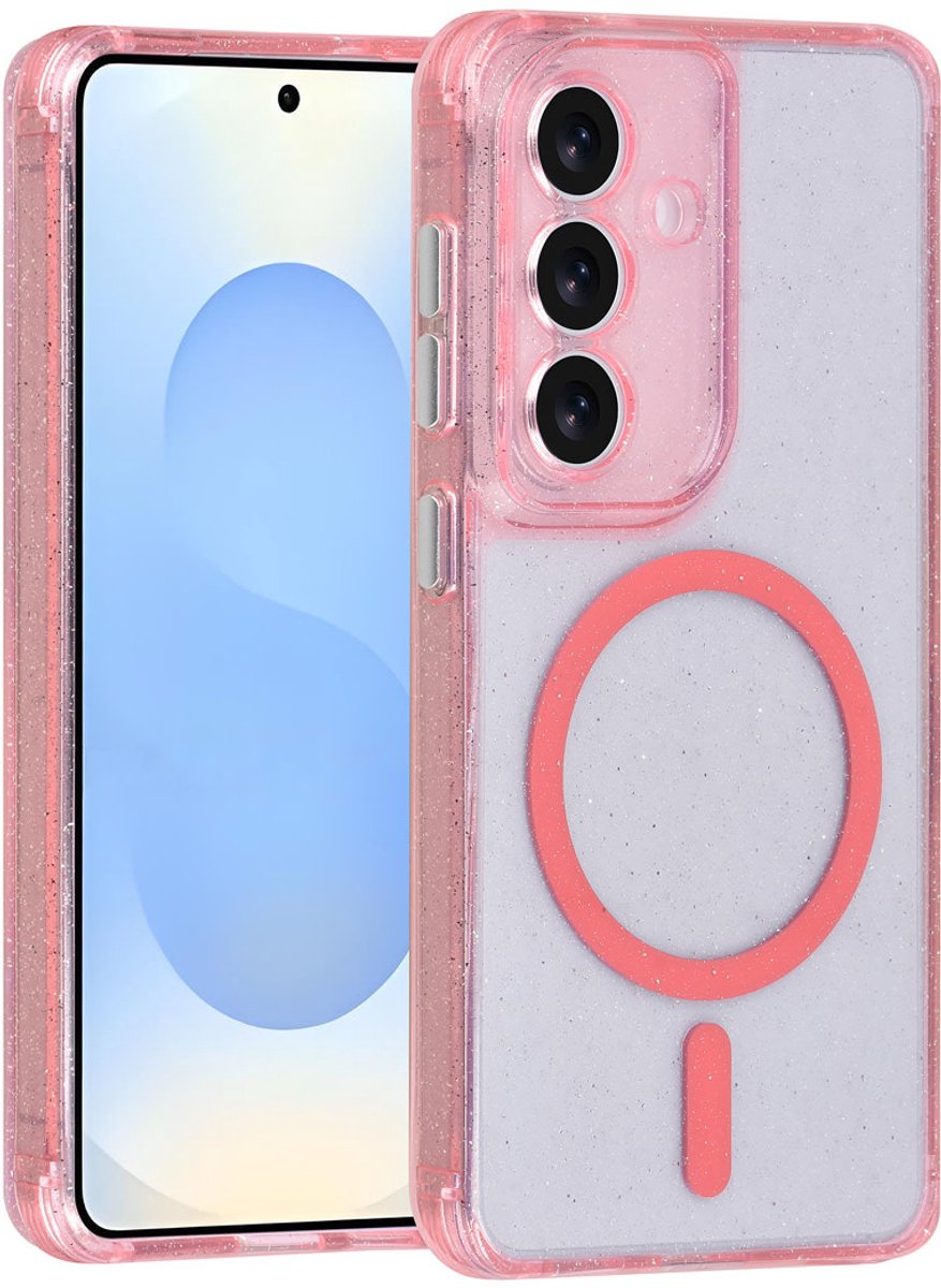 TUNIQ telefoonhoesje voor Samsung Galaxy S26 - MagSafe geschikt - Roze