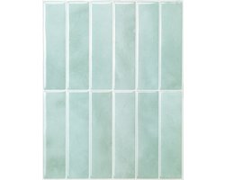 Smart Tiles Zelfklevende keuken achterwand voor keuken en badkamer Morocco Blauw 4 29,02x22,86 cm