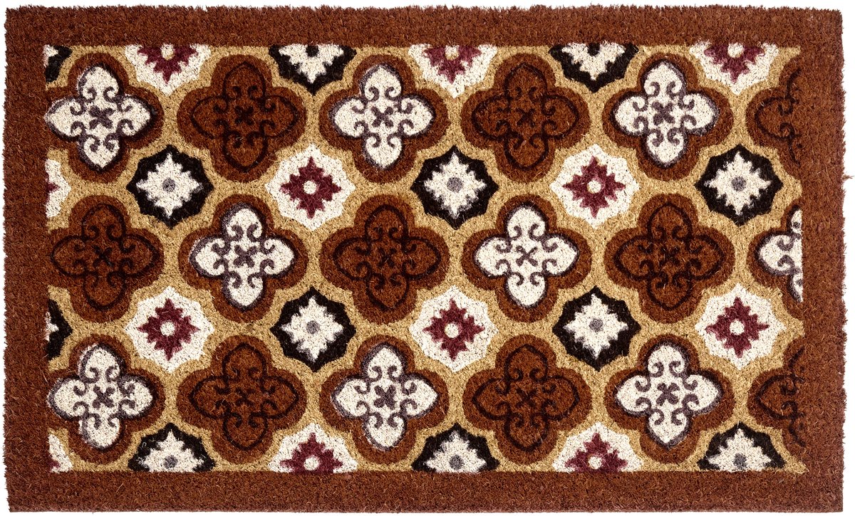 Beliani SELETNA - Deurmat - Naturel - 45 x 75 cm - Kokosvezel Bruin