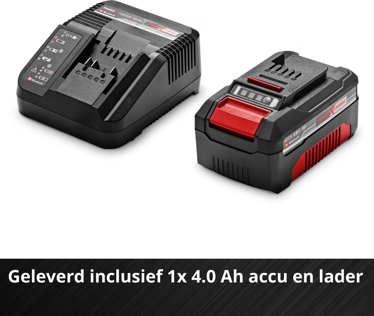 Einhell Accu Grasmaaier GE-CM 18/33 Li Kit - Power X-Change - 18 V/Li-Ion - Maaibreedte: 33 cm - Aanbevolen gazonoppervlakte: tot 200 m² - 30 L opvangzak - Maaihoogte: 25-65 mm - Incl. 4.0 Ah Accu en lader – foto 3