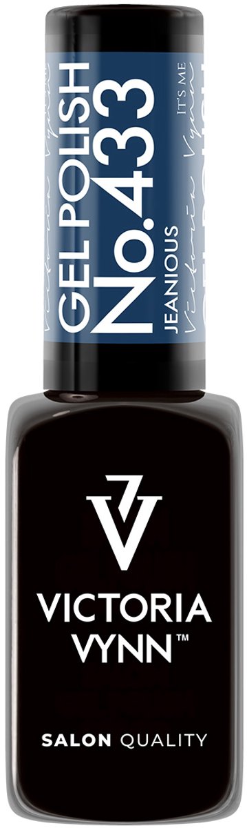 Victoria Vynn – Salon Gelpolish 433 Jeanious - blauw - donker blauwe - gel polish - gellak - nagels - nagelverzorging - nagelstyliste - uv / led - nagelstylist - callance