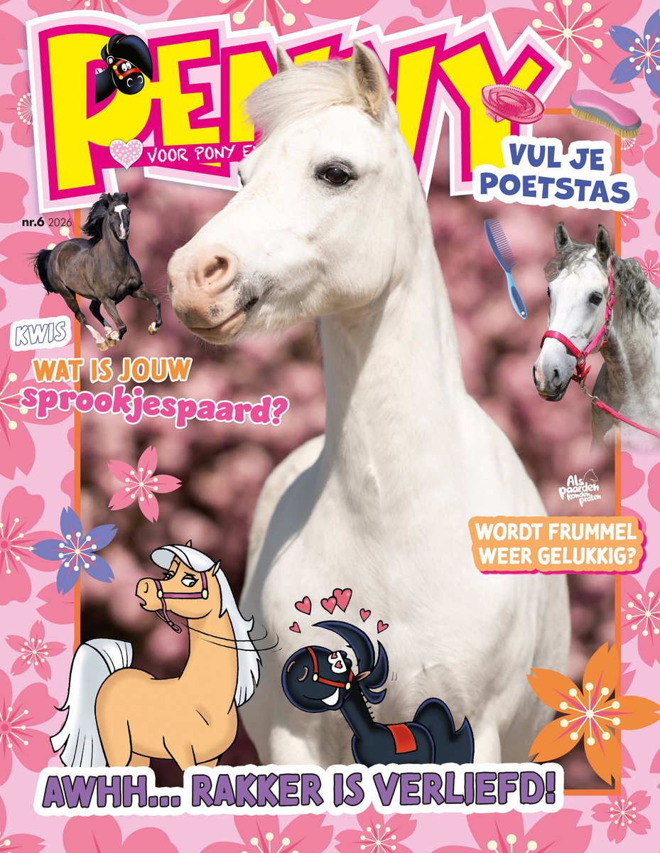 Penny Magazine Nr. 6-2026 - Tijdschriften - Tijdschrift - Magazine - Tijdschrift Paarden - Tijdschrift Kinderen - Paard - Paarden Spullen - Paardenliefhebber - Paarden - Pony - Veulen