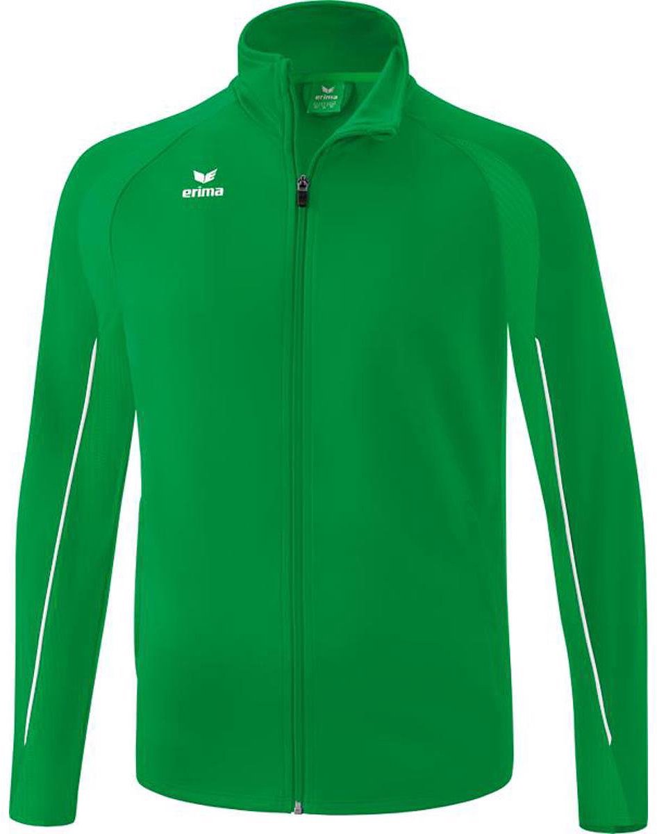 Erima Liga Star Polyesterjack Heren - Smaragd / Wit | Maat: XL