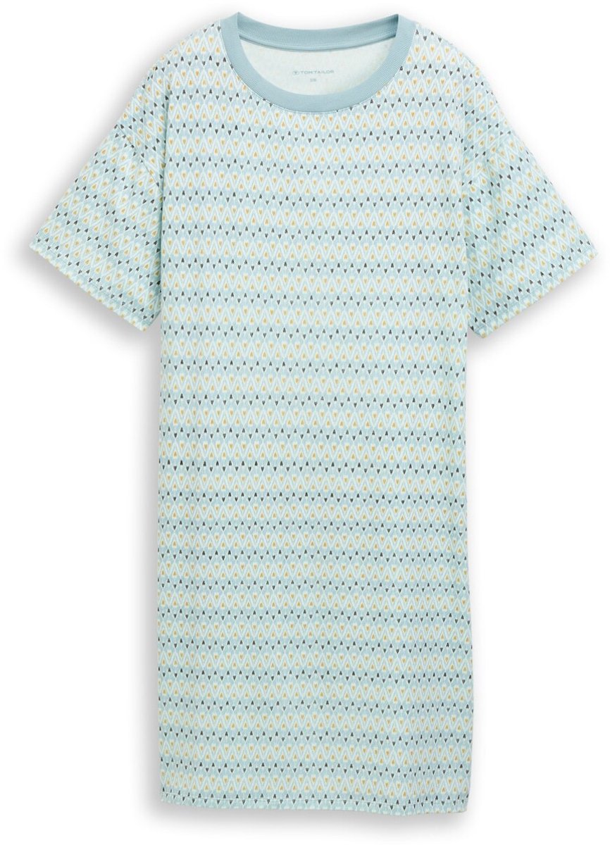 Tom Tailor Nachthemd met motief - blue-medium-allover