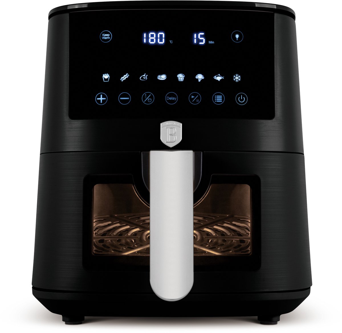 Berlinger Haus Airfryer XL - Mat zwart