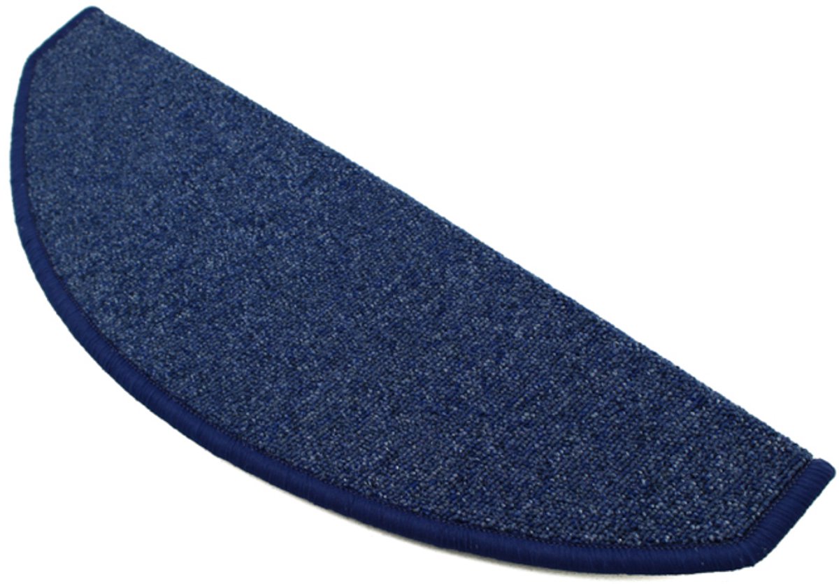 Elite Trapmatten - 15 stuks - Helsinki blauw - 56x17x3,5 cm - halve maantjes