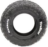 Hondenspeelgoed Band - Kauwspeelgoed voor honden - Interactief spelen - Natuurlijk rubber materiaal - Medium 8 inch - Zwart