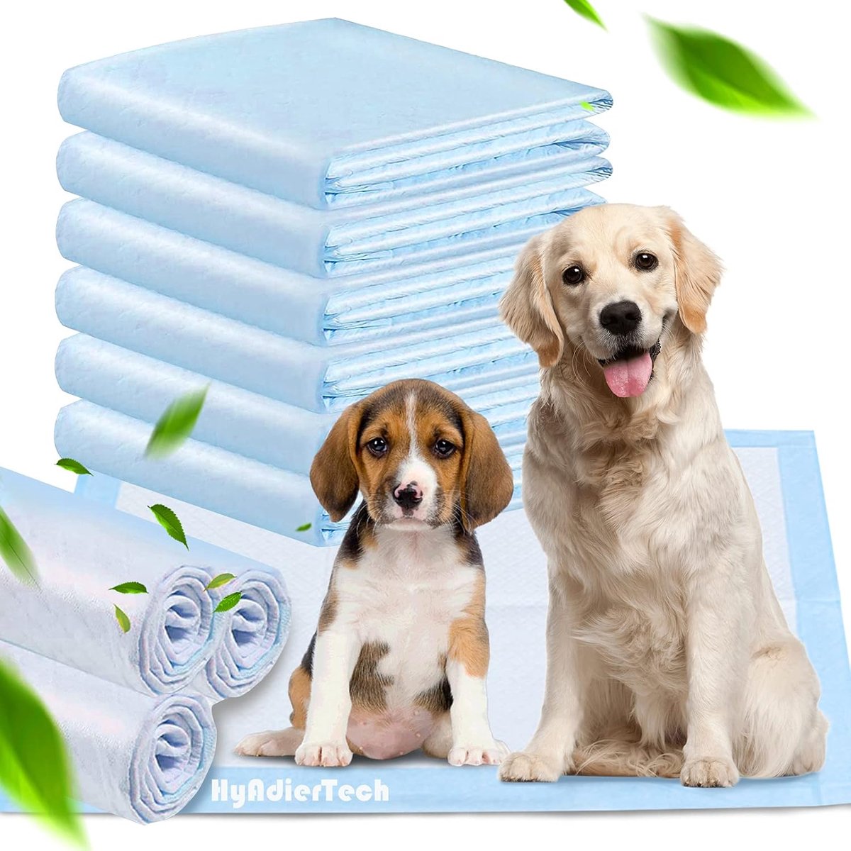 Trainingsmat Puppy - Zindelijkheidstrainingsmat Hond - Zindelijkheidstraining - 6 Lagen Absorberend - 45x33cm - 100 Stuks