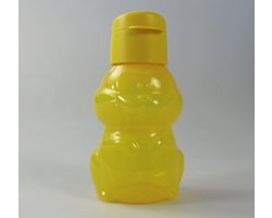 Kinder Drinkfles - Flesje Water - School Lunchbox - Lekvrij Ontwerp - 350 ml - Geel Konijn