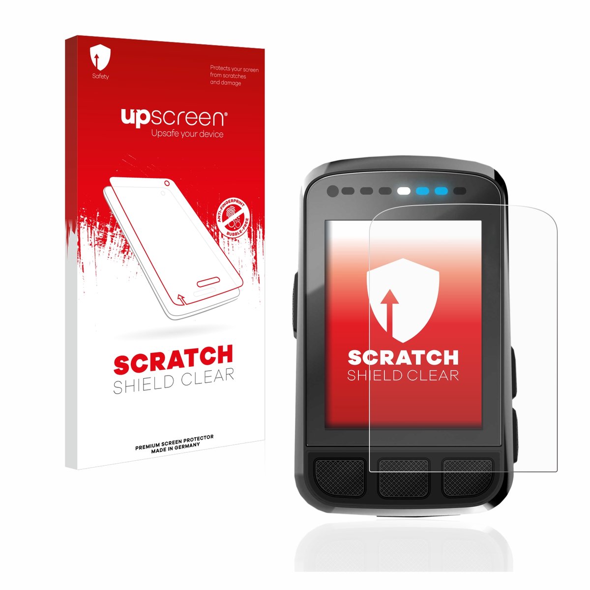 upscreen - Screenprotector voor Wahoo Elemnt Bolt V2 GPS - Folie Beschermfolie transparant