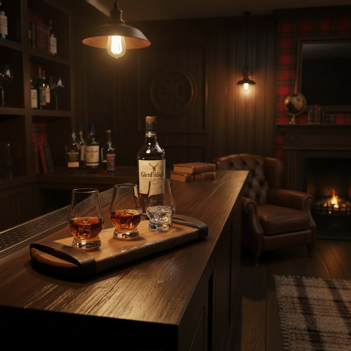 Barrelwood Serveerplank, Borrelplank, Serveren, Dienblad, Robuust, BarrelAtelier, Mancave