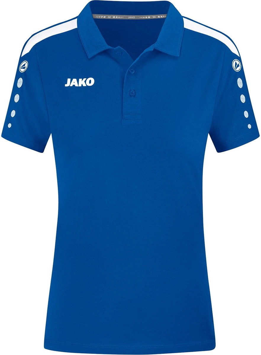 Jako Power Polo Dames - Royal | Maat: 44