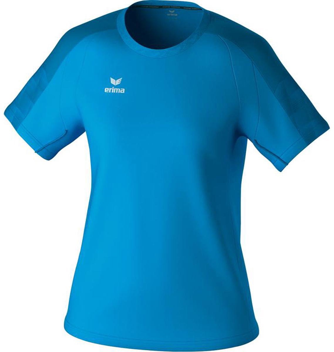Erima Evo Star T-Shirt Dames - Lichtblauw / Mykonos | Maat: 34