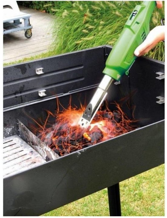 RONN® Onkruidbrander Electrisch - Onkruidbrander - Electrische Onkruidbrander - 650 Graden - Groen - 21cm x 8cm x 105cm van Merkloos	 — afbeelding 2