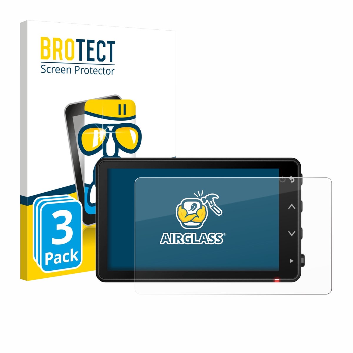 Screenprotector 3 Stuks voor Garmin Catalyst 2 Beschermglas transparant