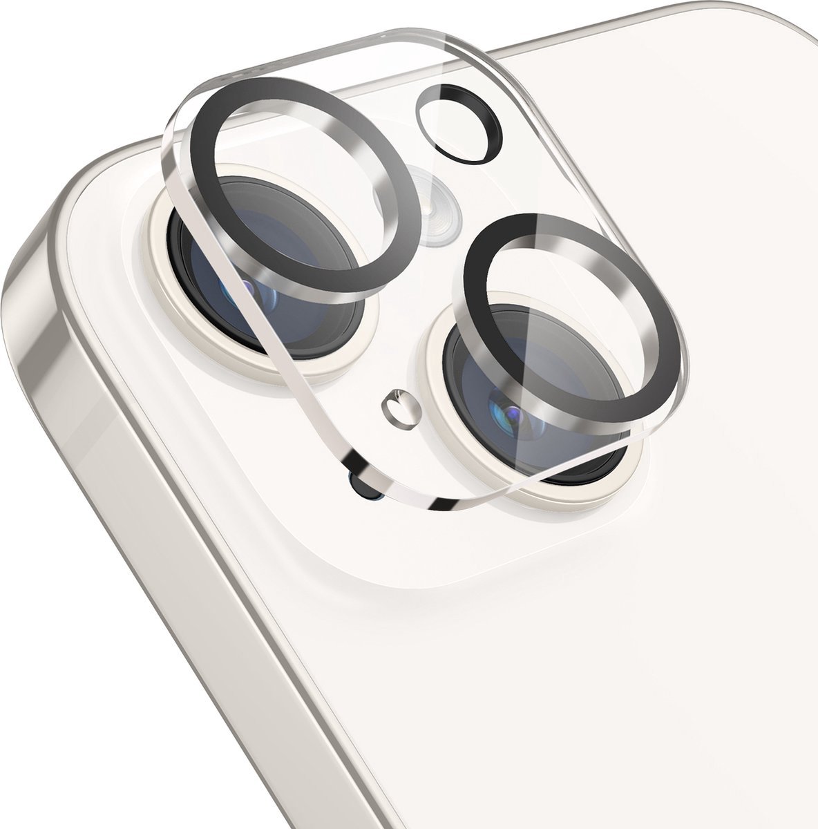 Viewr Camera Lens Protector iPhone 13 Mini / 13 – 9H Gehard Glas Camerabeschermer