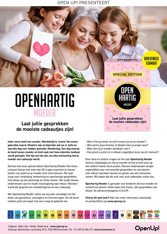 Openhartig Moeder Special Edition