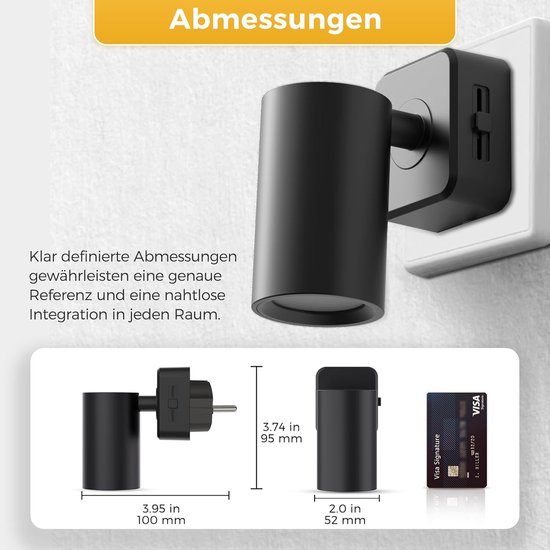 Nachtlampje Stopcontact - Nachtlampje Volwassenen - Nachtlampje Kinderen - design — afbeelding 5