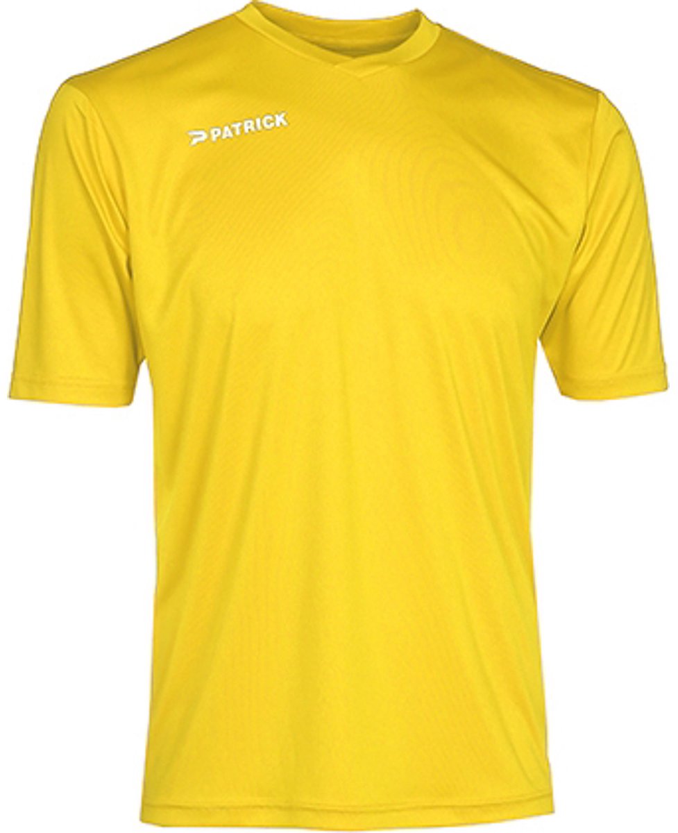 Patrick Pat101 Shirt Korte Mouw Kinderen - Geel | Maat: 11/12