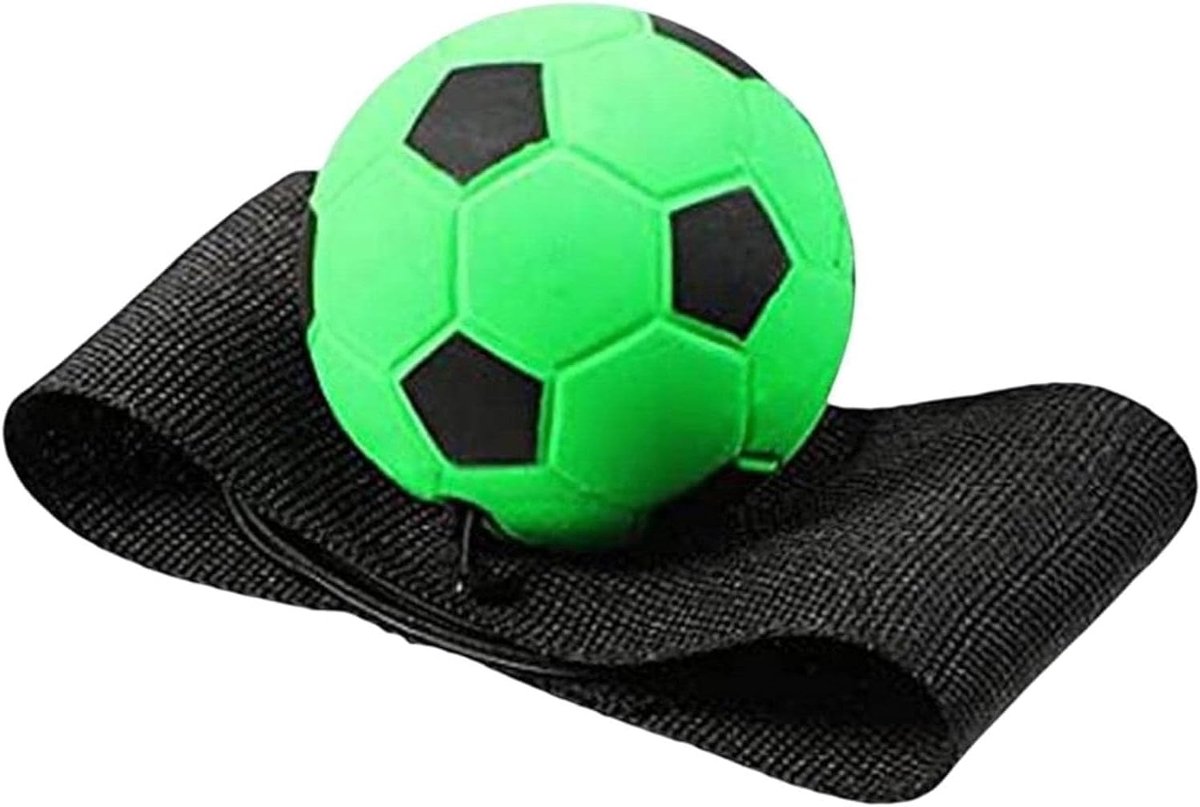 Pols Terugkeer Bal - Reactie Bal - Hand Oog Coördinatie - Met Polsband en Touw - 25 Inch Diameter - Groen