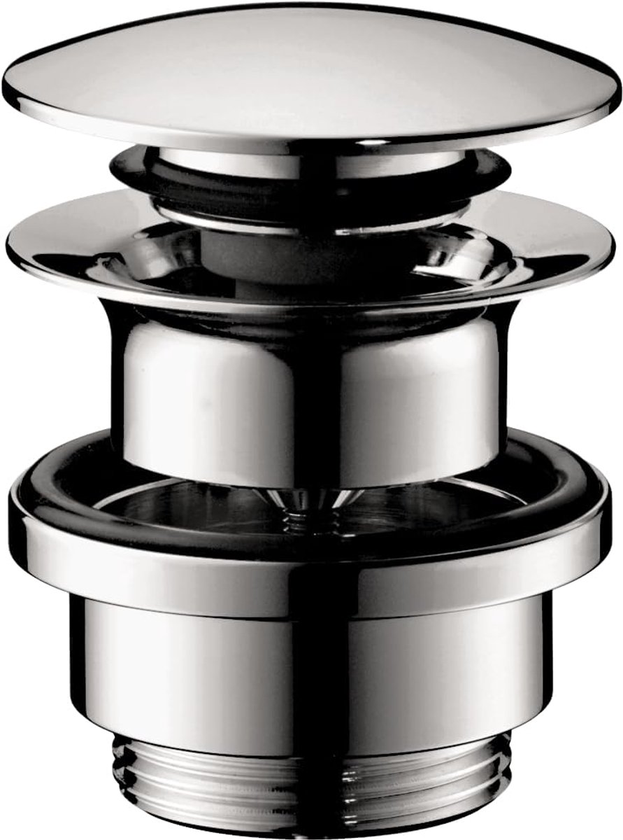 Afvoerset Douche - Drukknop Afvoer - Badkamer Afvoer - Eenvoudige Bediening - 1 1/4 inch - chroom