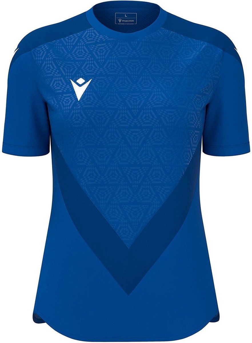 Macron Thunder Dryad Shirt Korte Mouw Dames - Royal | Maat: M