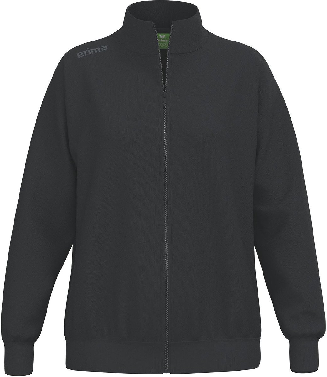Erima Ts Sweatjack Dames - Zwart | Maat: 38