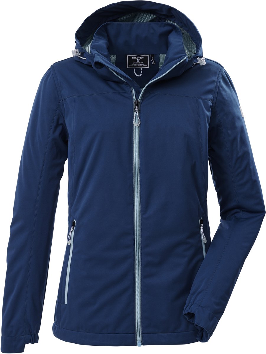 Killtec KOS 69 Women Softshell Softshell Dames Ocean Blauw