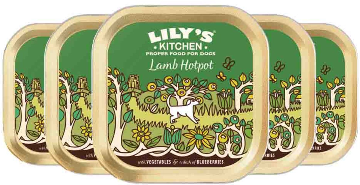 Lily's Kitchen Lily's Kitchen Hondenvoer Nat Hotpot Lam - 5 x 150gr - Voordeelverpakking
