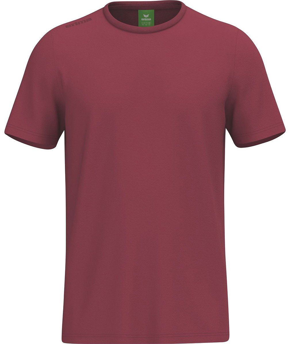 Erima Ts T-Shirt Heren - New Bordeaux | Maat: L