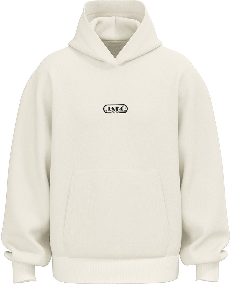 Jako Wardrobe Sweater Met Kap Heren - Off White | Maat: XXL