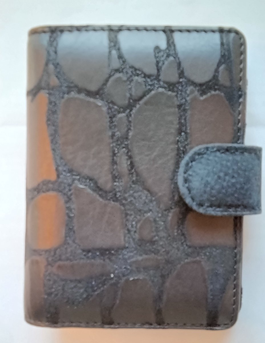 Succes Agenda Croco Zwart mini