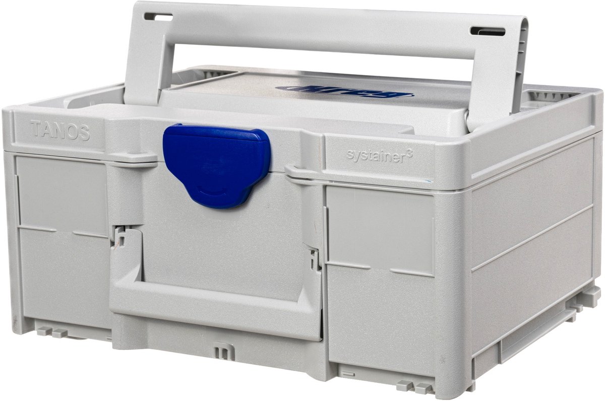 Kreg Systainer SYS³ M187 gereedschapskoffer 396 x 296 x 187 mm + inzetstuk ( KPHA-SYS ) voor KPHJ520/720 zakgatboorsjabloon