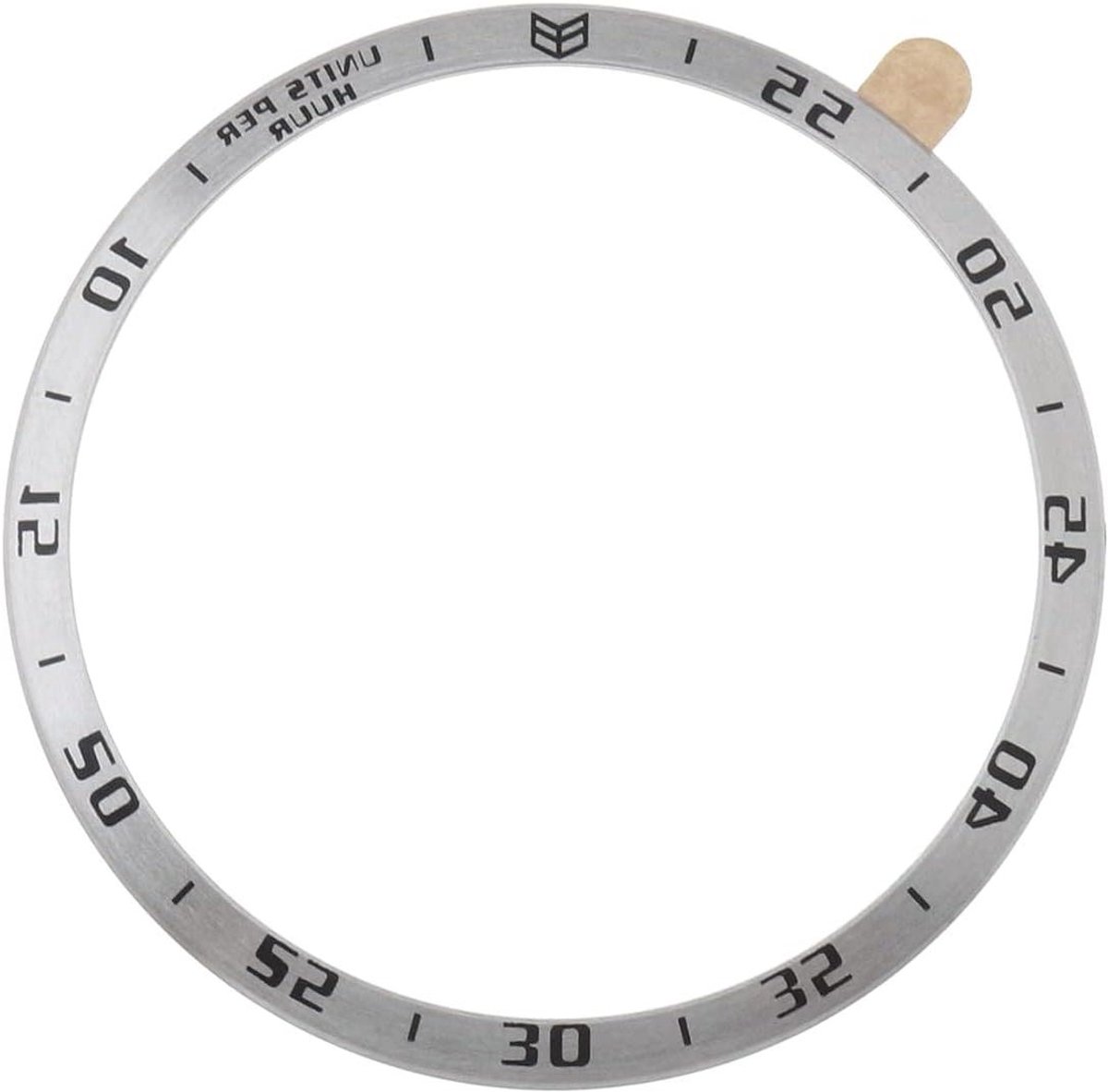 Allecto- Horloge Lünetta ring - Galaxy Watch 3 - anti-kras beschermhoes - lunette sticker - afdekking - horloge accessoires - lunette styling - 45 mm - staal - 45mm - geschikt voor - kleur of model