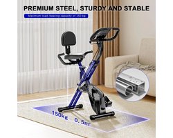 Wentink Mo opvouwbare- hometrainer fiets - 8 weerstand Hometrainer