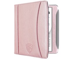Hoesje Geschikt voor Pocketbook Era Color Luxe Hoes Beschermhoes Cover Roze Goud