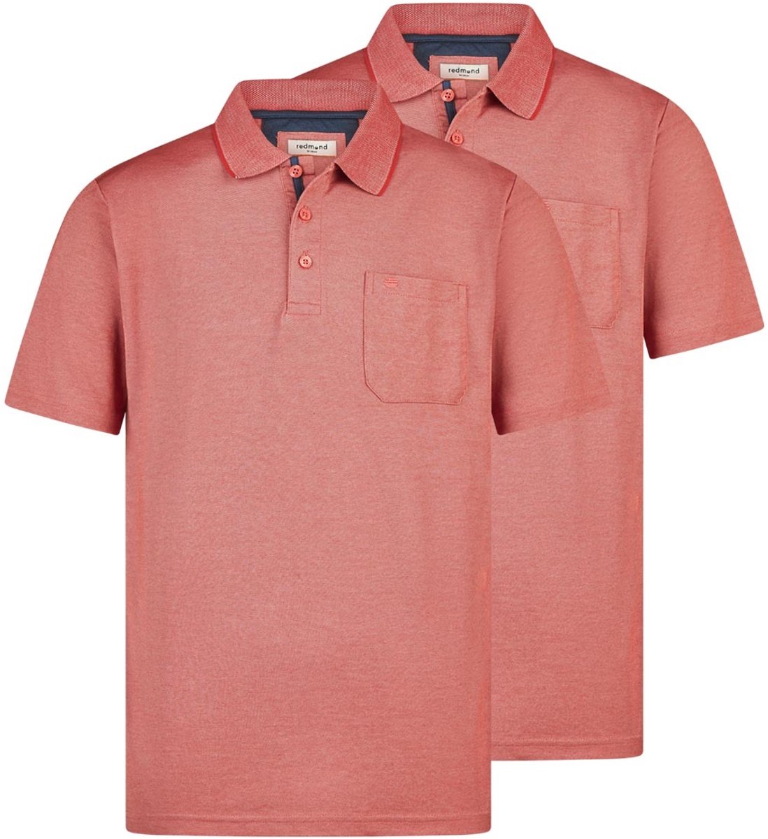 Redmond Heren poloshirt 2 pack Basic