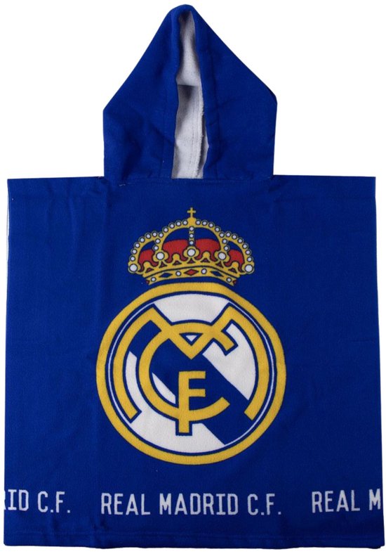 Real Madrid Polyester Poncho Jongens — afbeelding 5