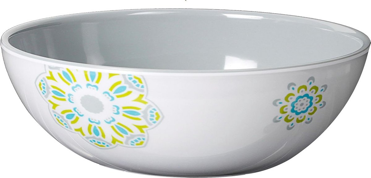 Servies Set Grijs/Wit met Antislip en Vaatwasserbestendig