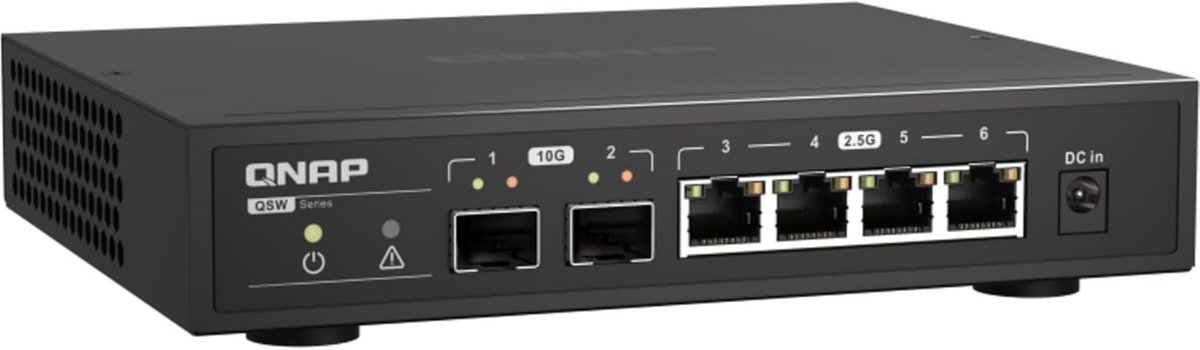 Netwerk Switch met 2x 10GbE SFP+ Poorten en 5x Gigabit LAN | Snel Zakelijk of Thuis