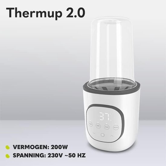 mavoa® Flessenwarmer onderweg - Flessenwarmer draadloos - Flessenwarmer baby van mavoa — afbeelding 5
