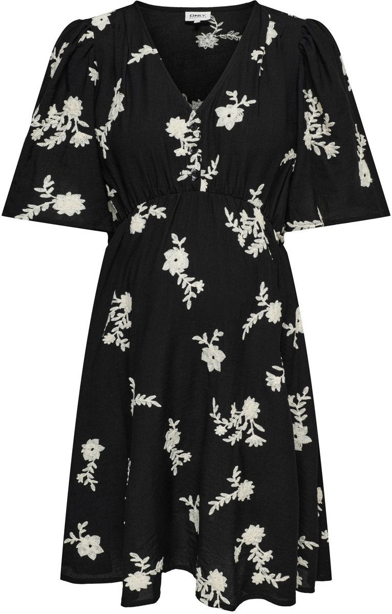 Only MATERNITY Jurk OLMELSI Korte jurk Black 1