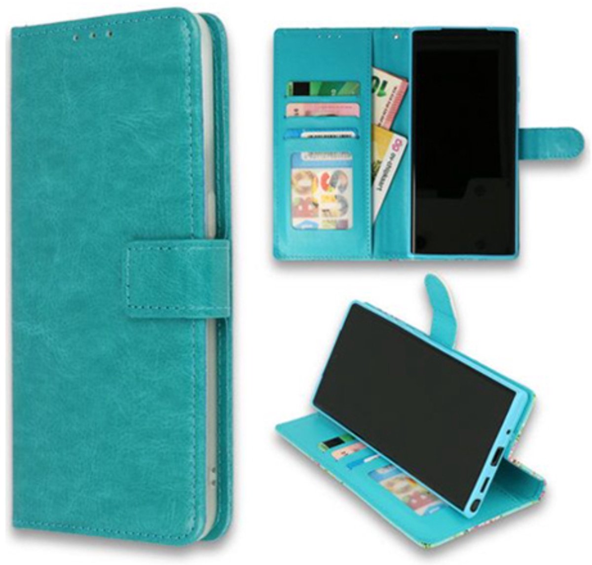 Geschikt voor One Plus Nord N100 - A Kwaliteit Bookcase - Blauw - Book Case - Telefoonhoesje