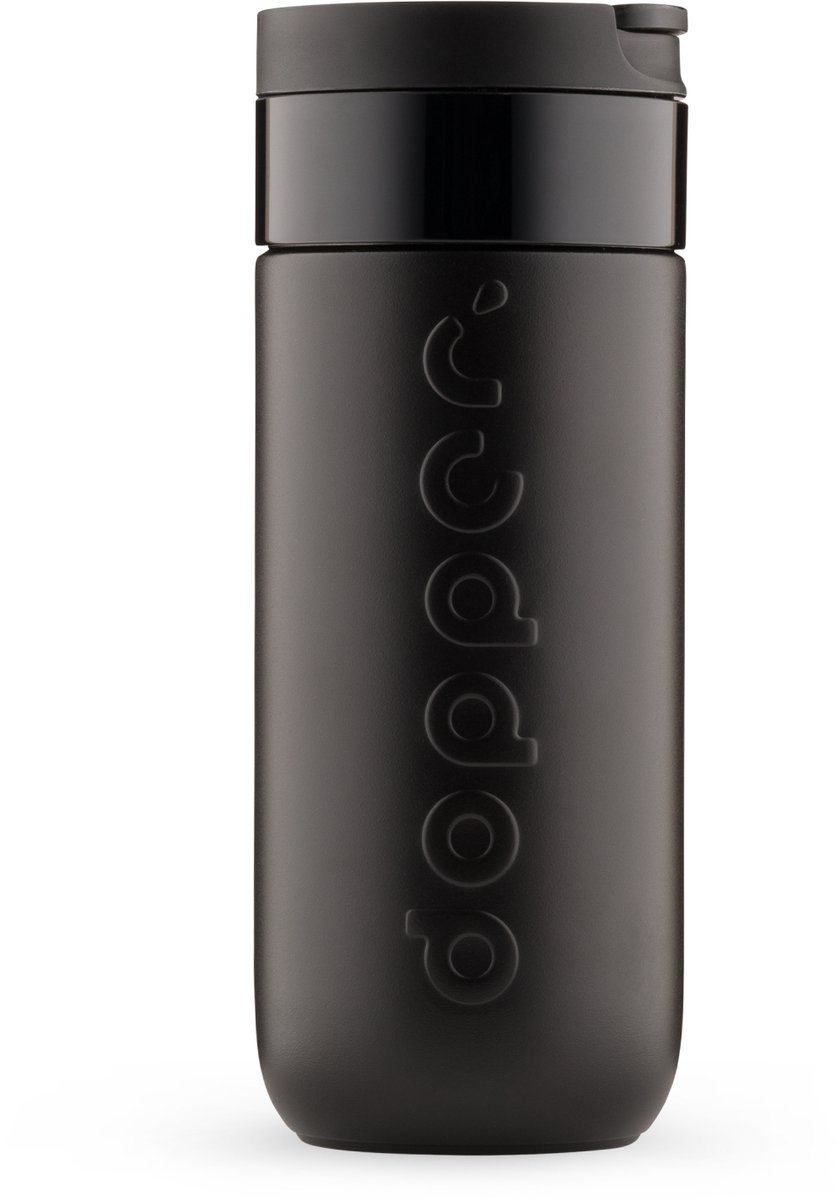 Dopper Travel Mug Thermosbeker - 400 ml - Blazing Black